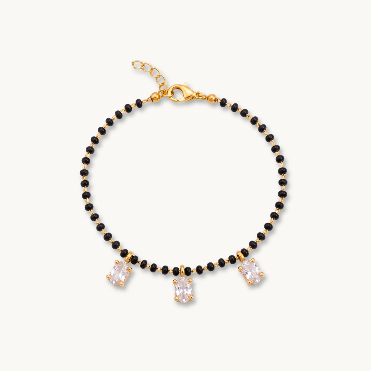 Mridu Mangalsutra Bracelet - 18K Gold Plated image 1