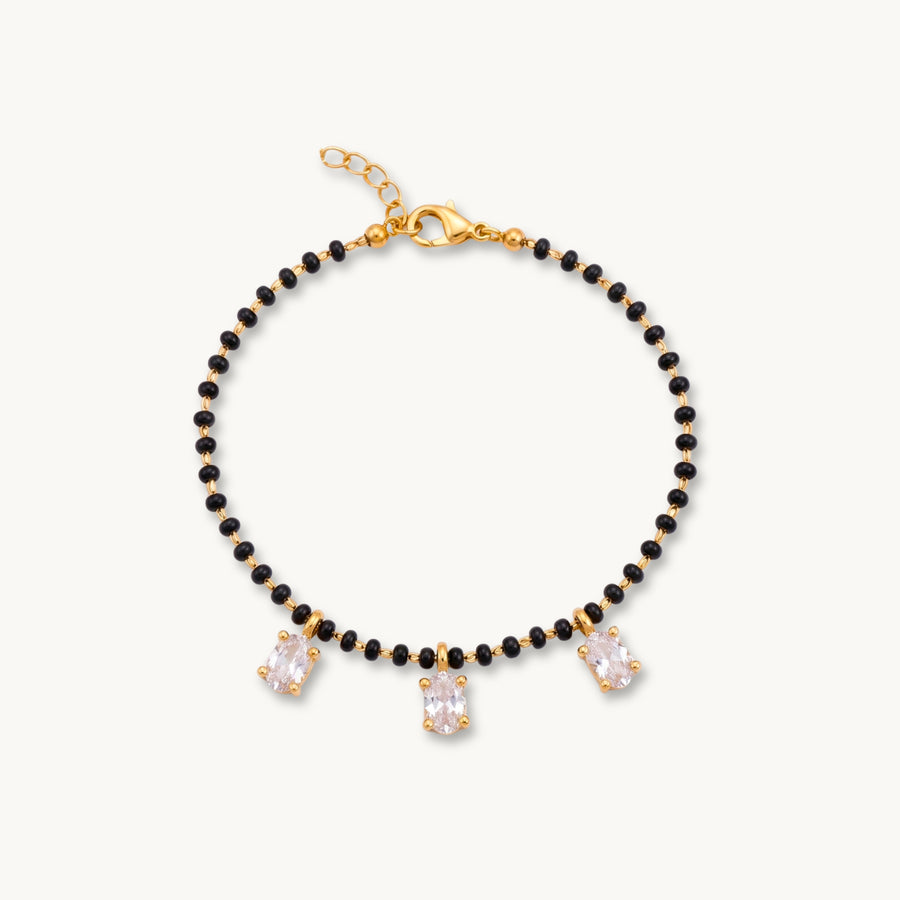 Mridu Mangalsutra Bracelet - 18K Gold Plated image 1