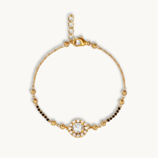Yuti Mangalsutra Bracelet - 18K Gold Plated