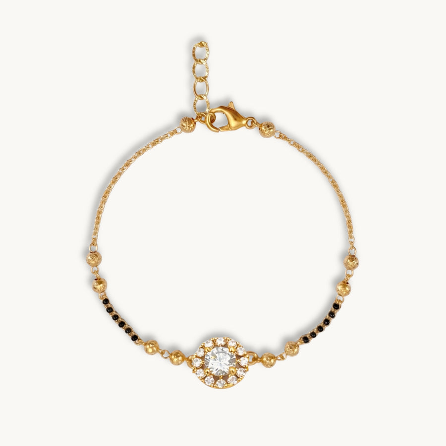 Yuti Mangalsutra Bracelet - 18K Gold Plated image 1