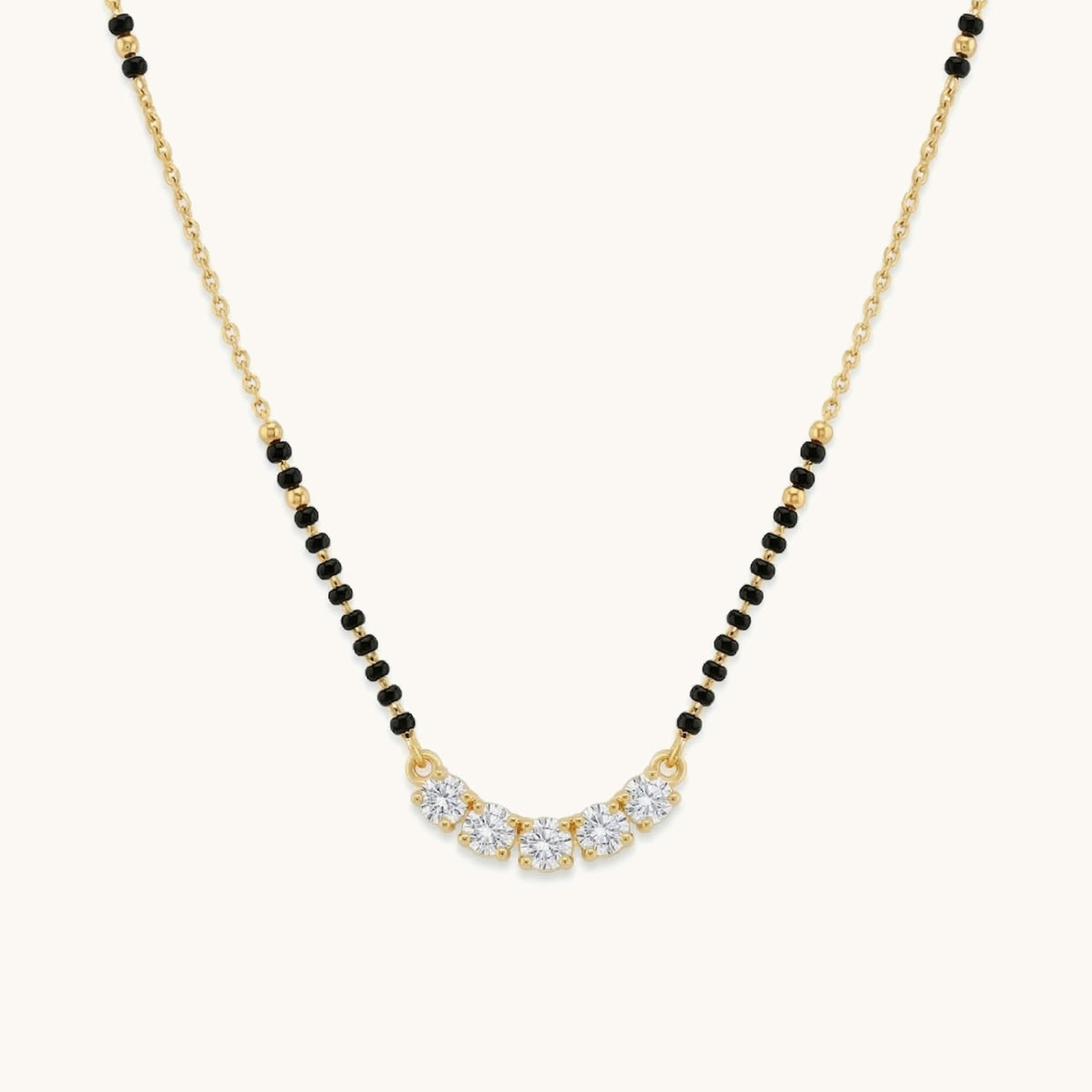 Miraaya Mangalsutra - 18K Gold Plated image 1