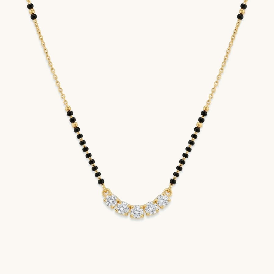 Miraaya Mangalsutra - 18K Gold Plated image 1