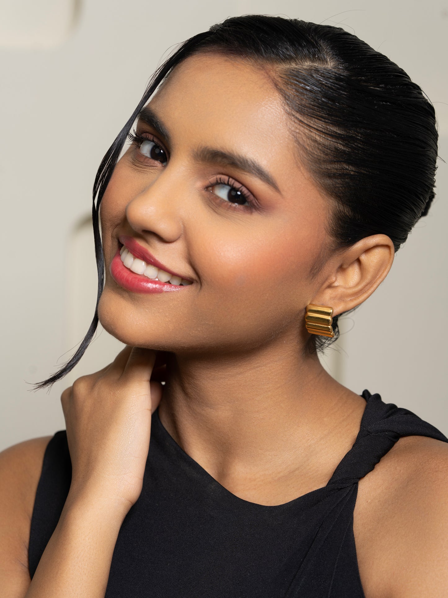 Santorini Earrings - 18K Gold Plated