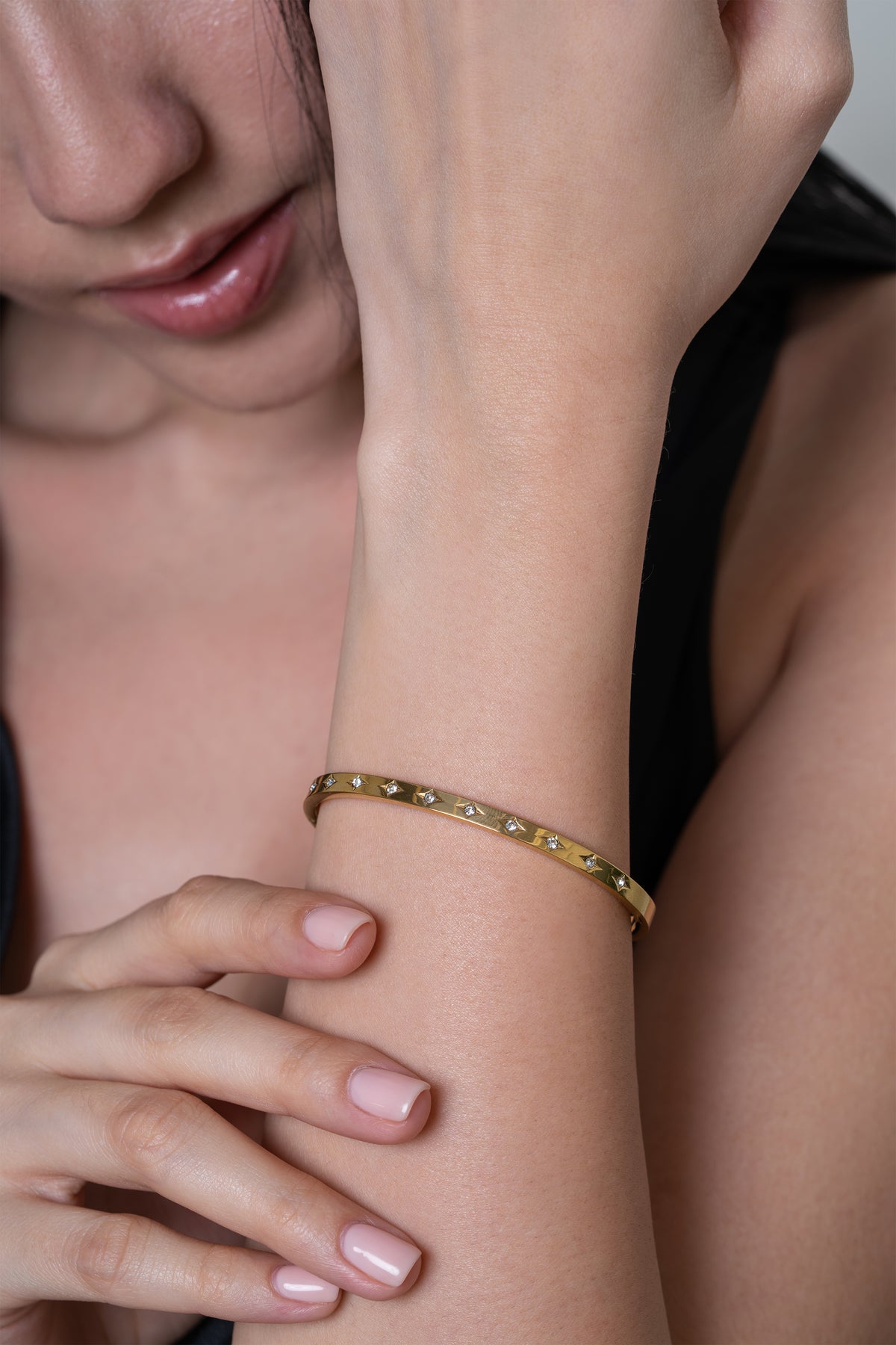 Emma Bangle - 18K Gold Plated image 3