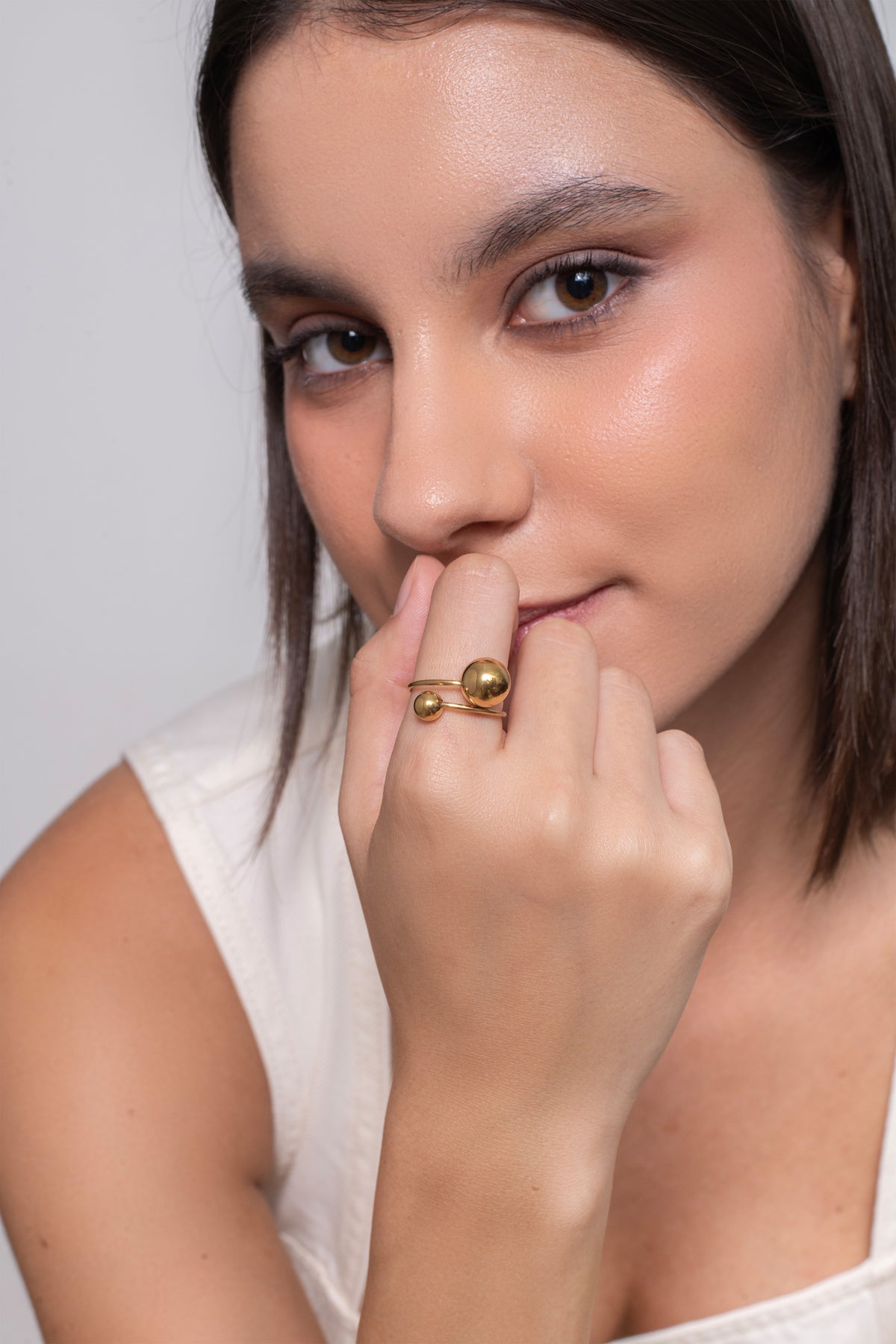 Balance Ring – 18K Gold Plated image 4