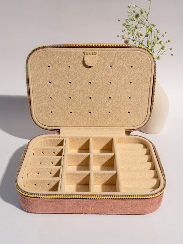 Noa Jewellery Organiser Box -  Pink