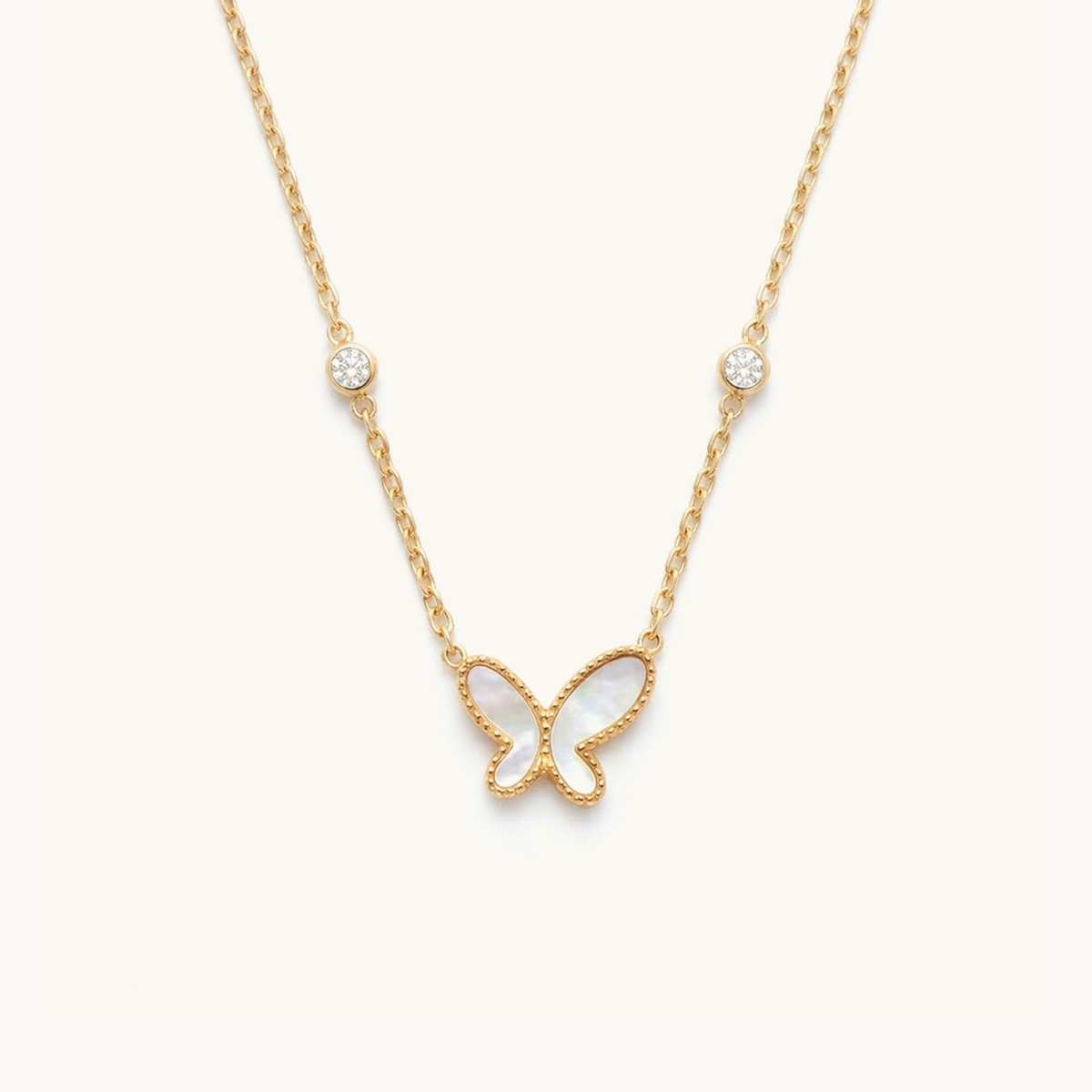 Azra Necklace - 18k Gold Plated image 1