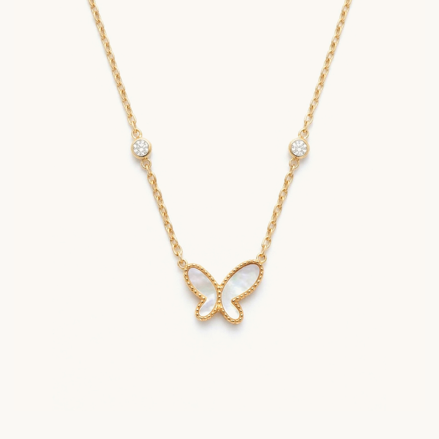Azra Necklace - 18k Gold Plated image 1