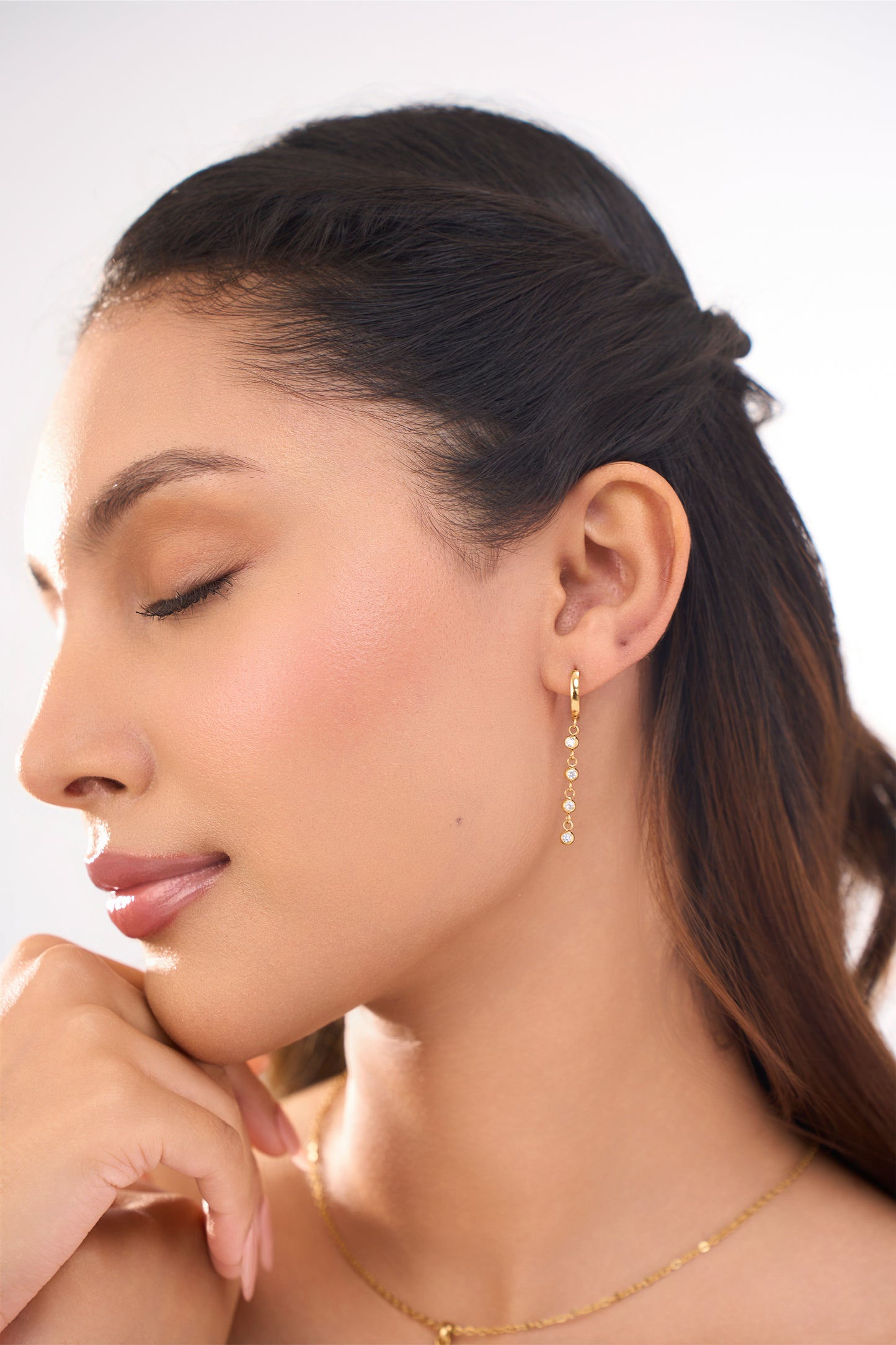 Harper Huggies- 18k Gold Plated