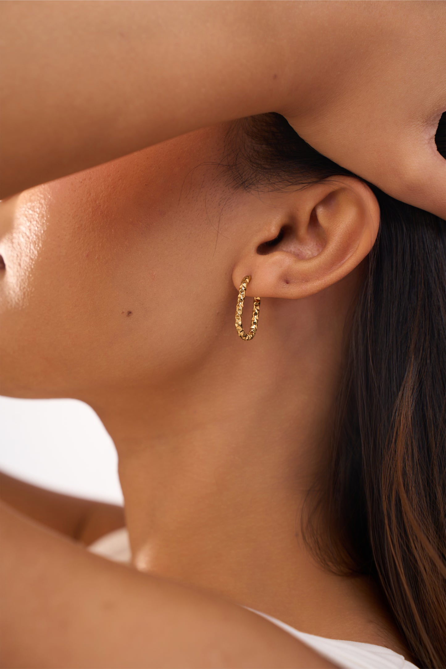 Nola Hoops - 18K Gold Plated