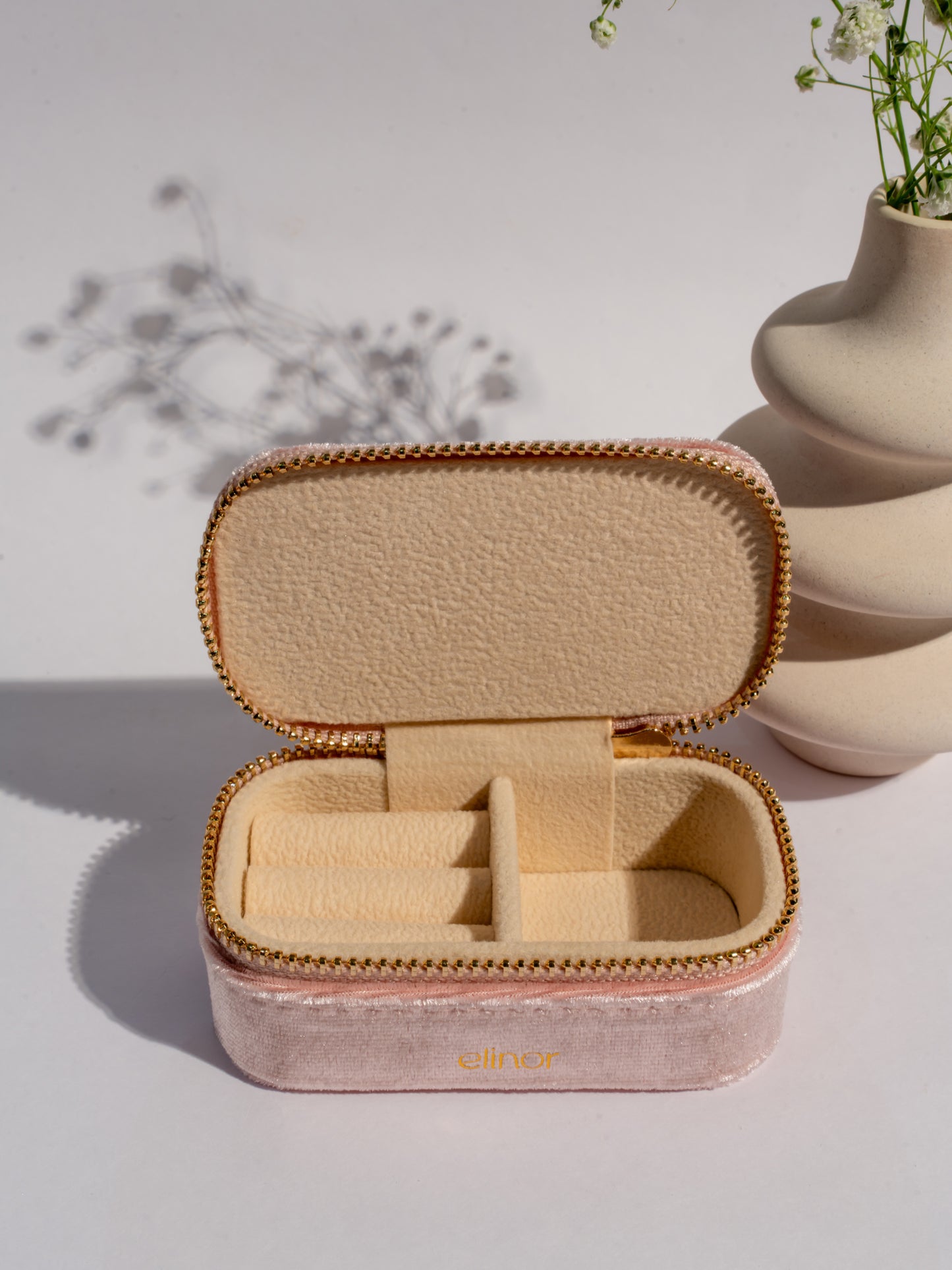 Ella Jewellery Organizer Box- Pink