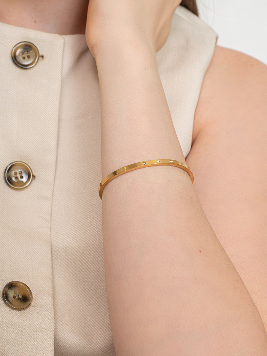 Flicker Cuff - 18K Gold Plated image 3