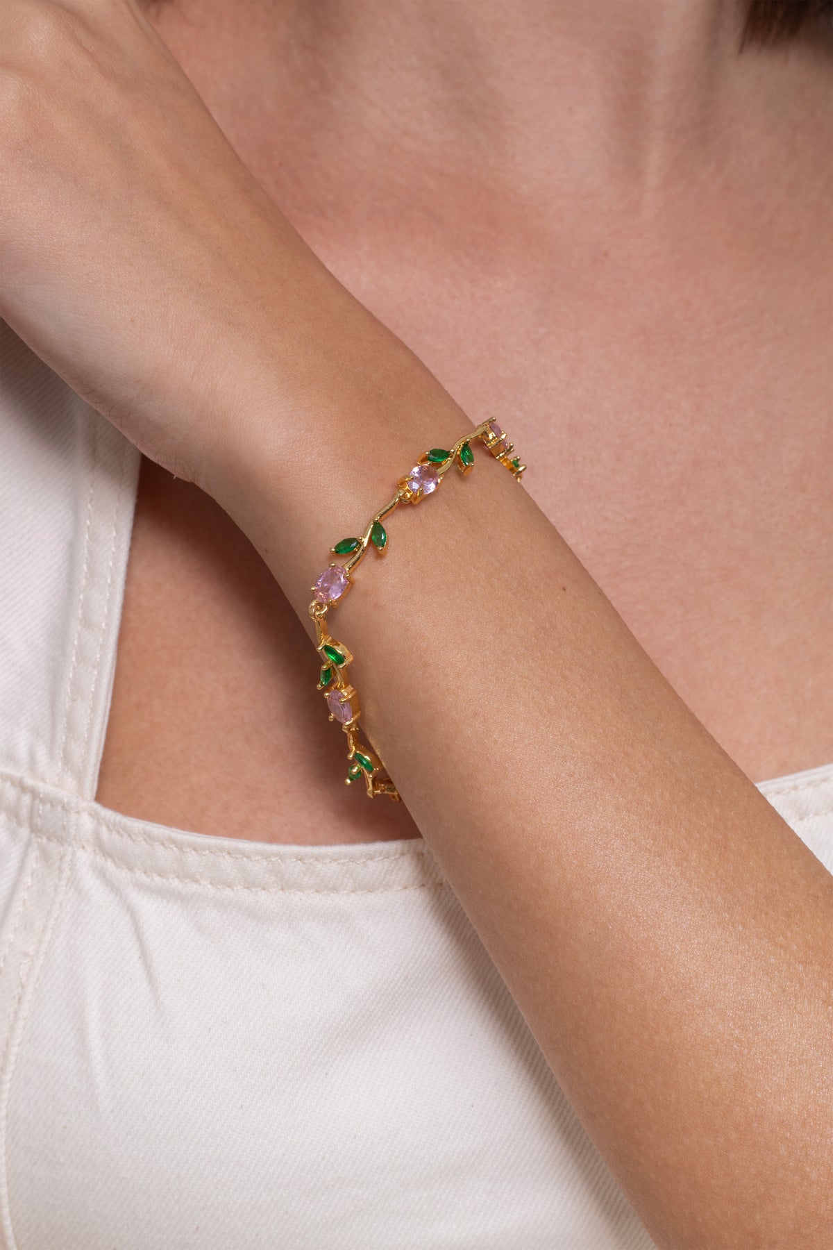 Blush Bracelet - 18K Gold Plated