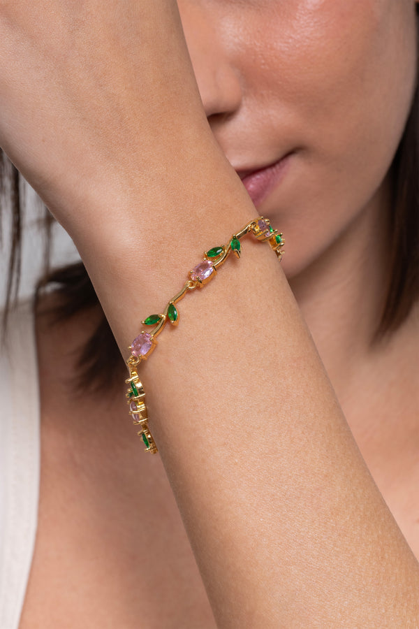Blush Bracelet - 18K Gold Plated