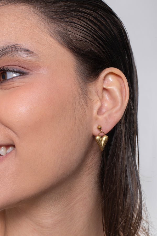Meli Drop Studs - 18K Gold Plated