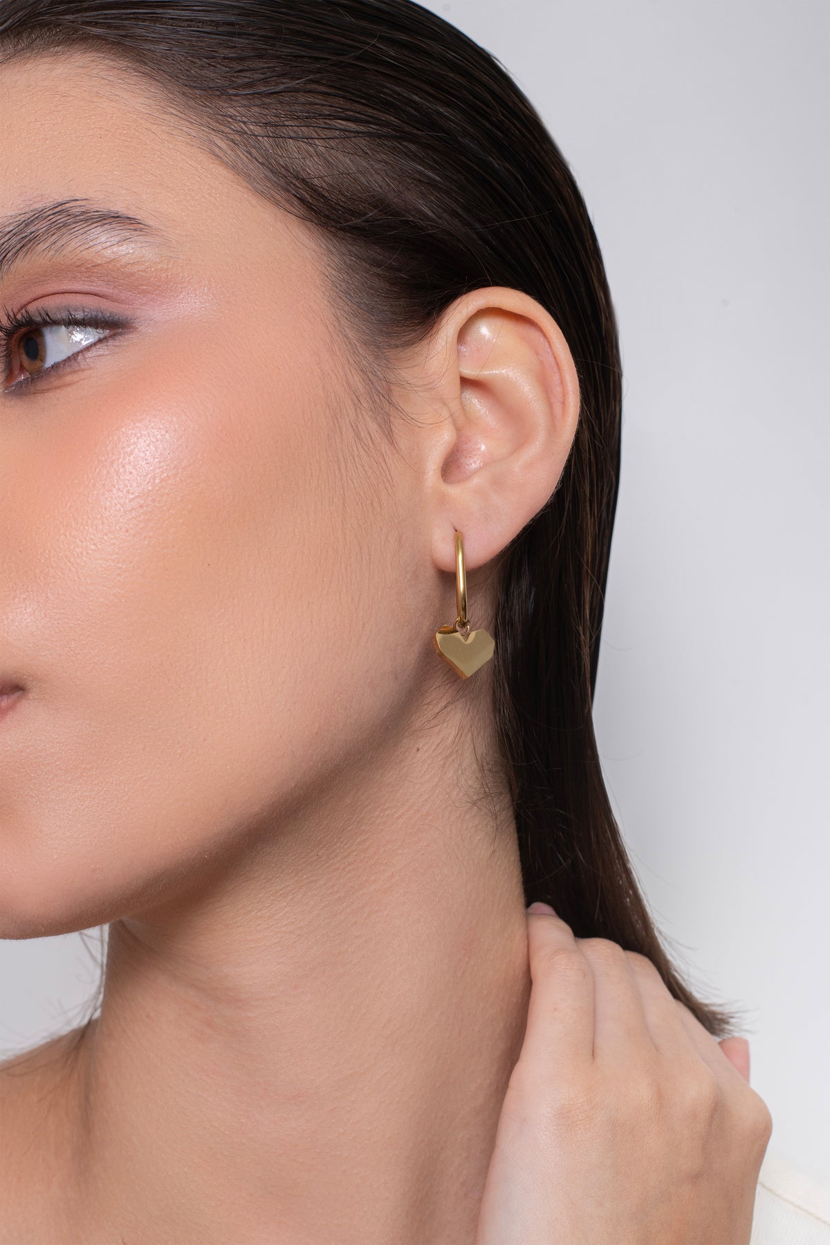 Chera Hoops - 18K Gold Plated image 4