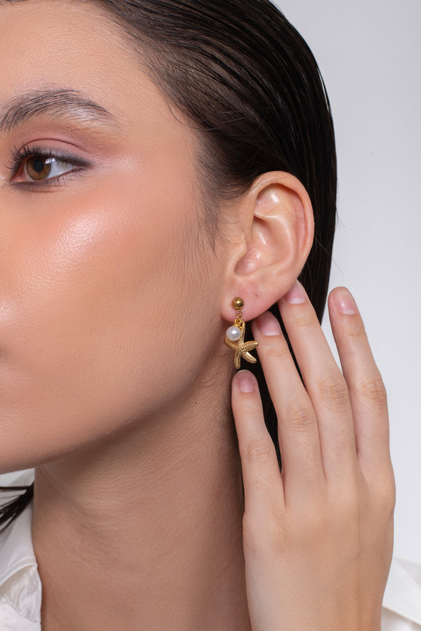 Pearli Studs - 18K Gold Plated