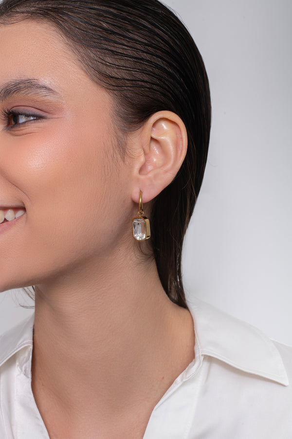 Glimora Hoops - 18K Gold Plated
