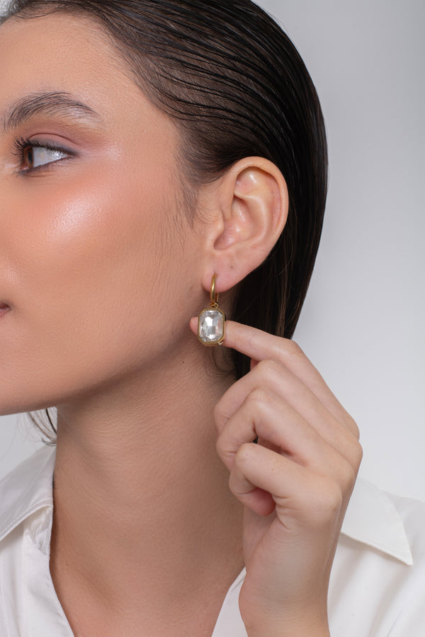 Glimora Hoops - 18K Gold Plated