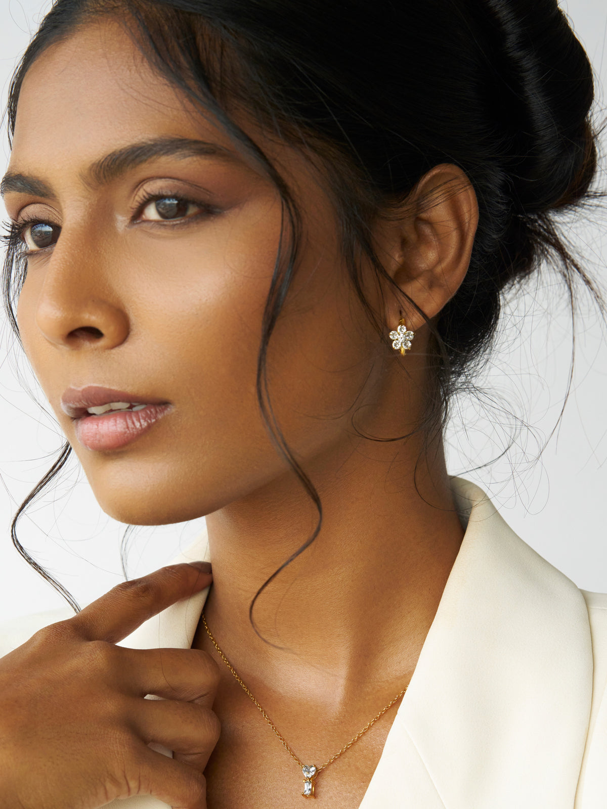 Flower Huggies - 18K Gold Plated image 8