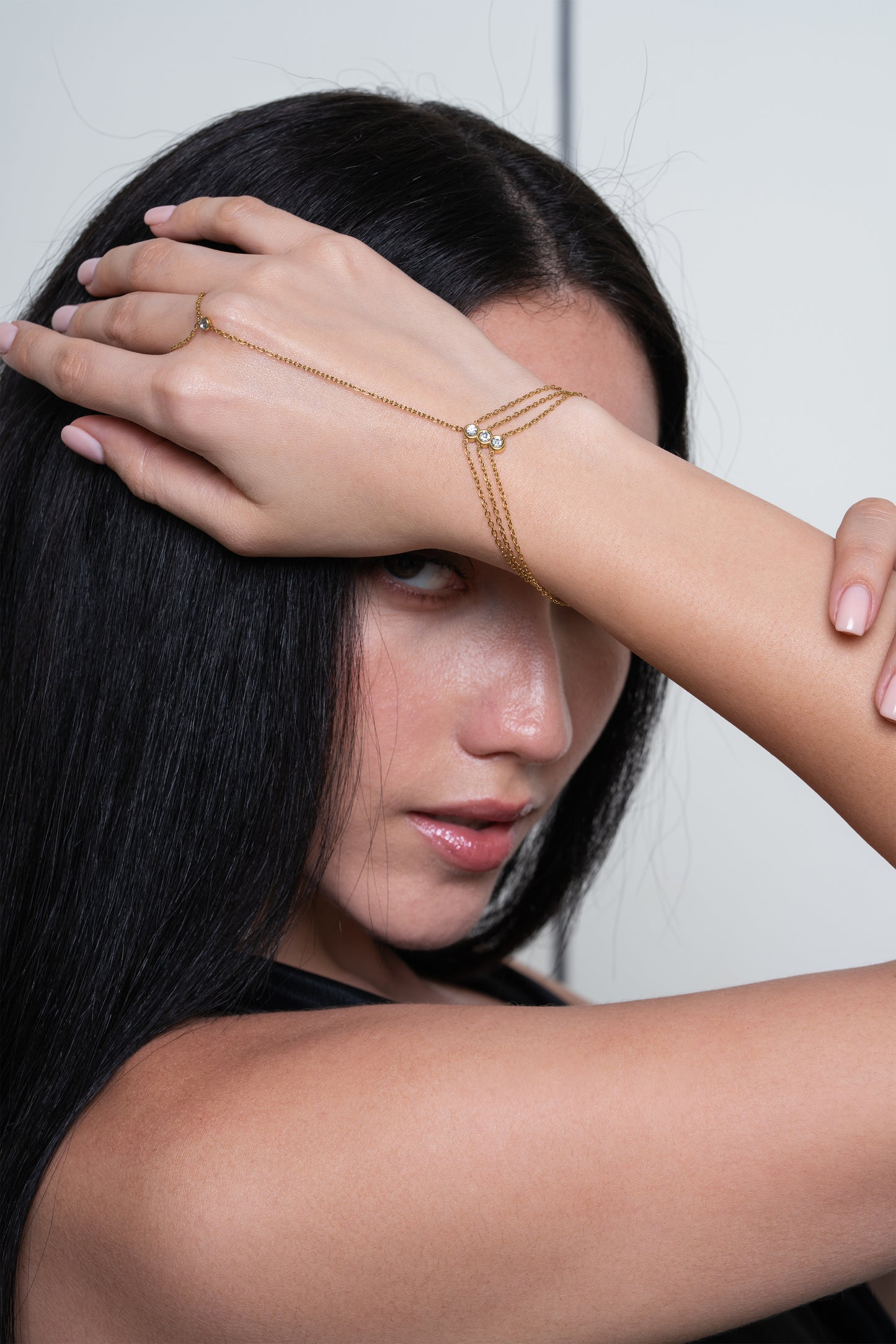 Eloise Handchain - 18K Gold Plated