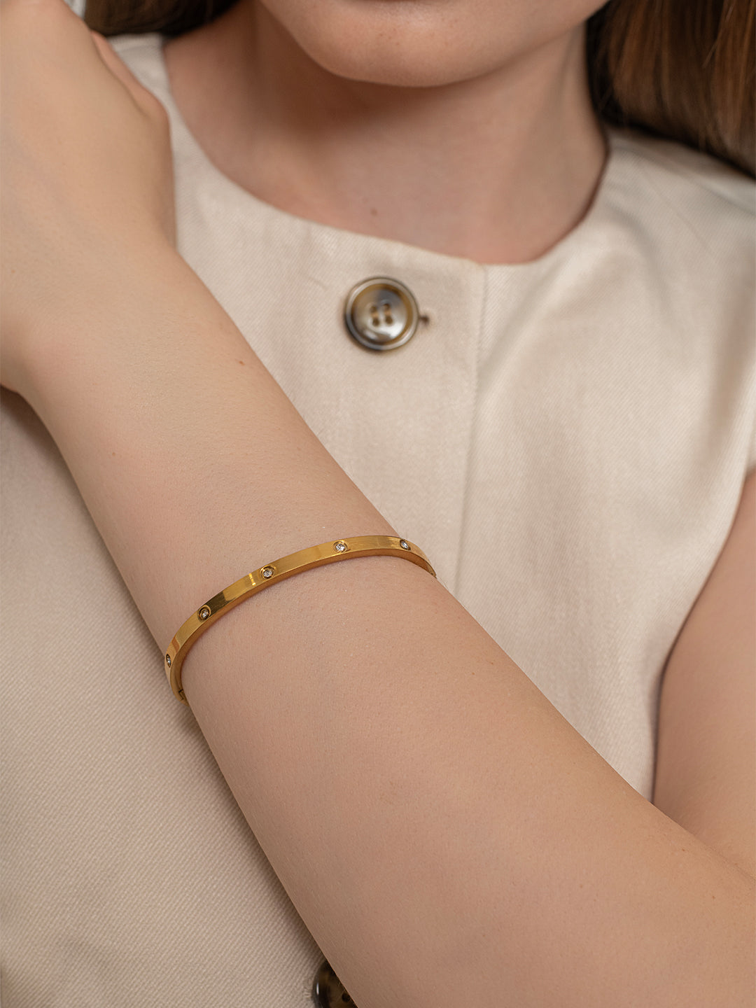 Flicker Cuff - 18K Gold Plated