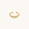 Crown Ring - 18K Gold Plated