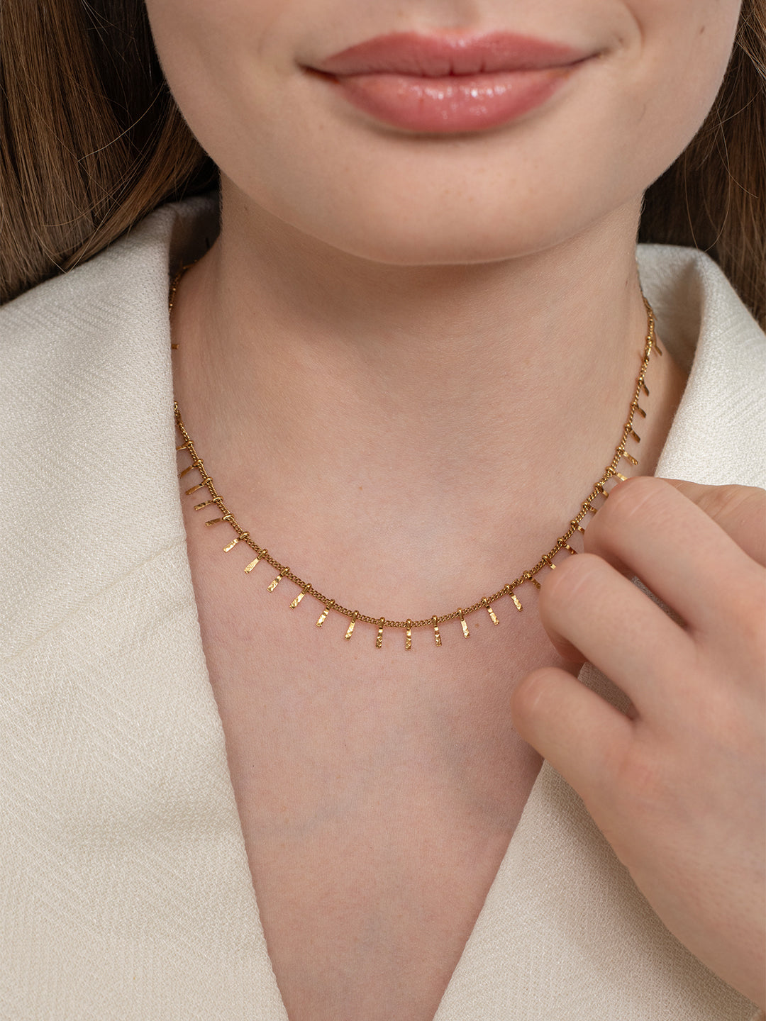 Veyra Necklace – 18K Gold Plated image 3