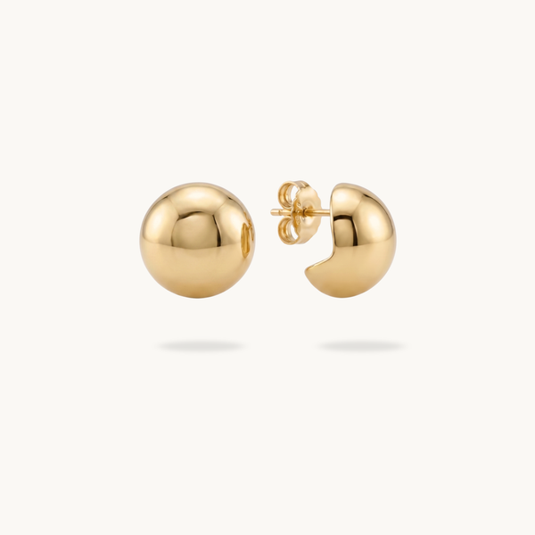 Karrie Hoops – 18K Gold Plated