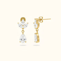 Whitney Earrings - 18K Gold Plated