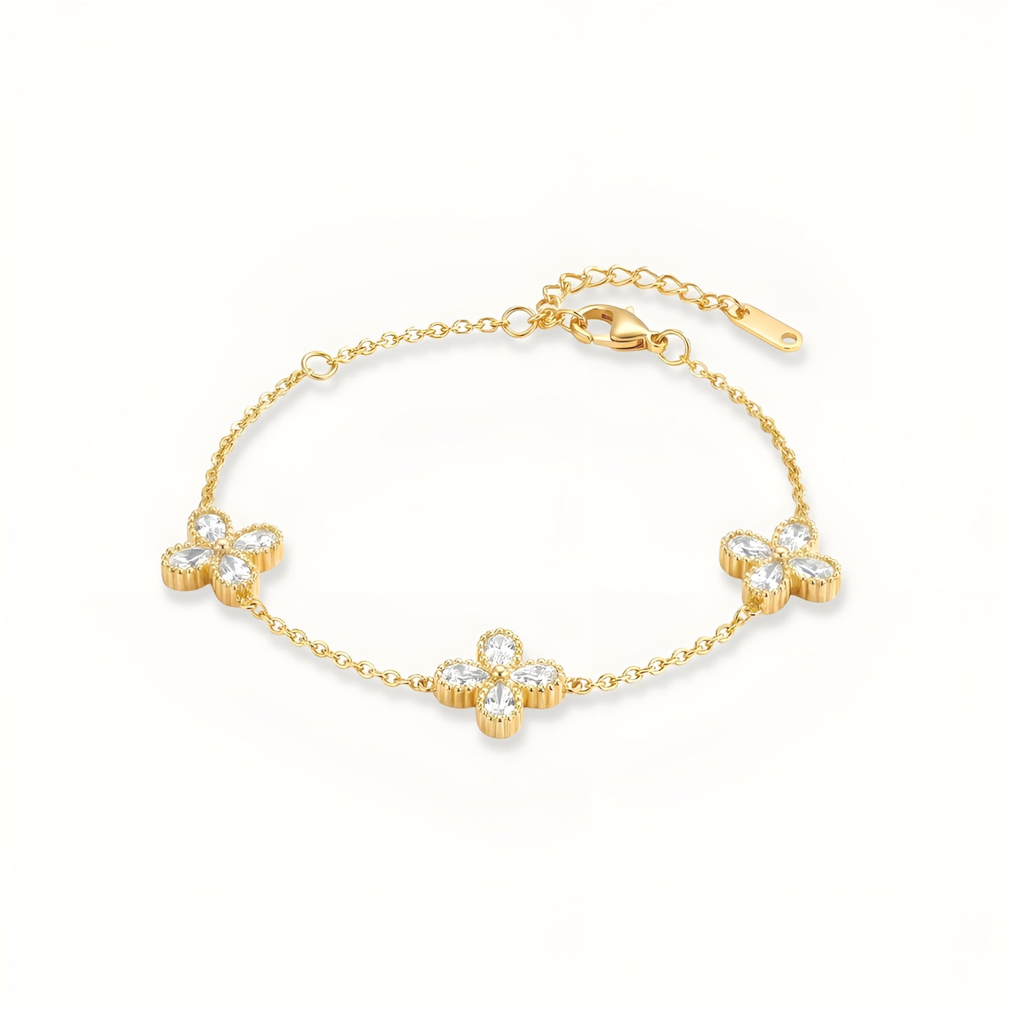 Mira Bracelet - 18k Gold Plated