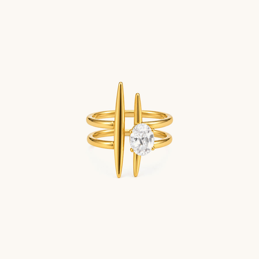 Celestia Ring - 18K Gold Plated image 1