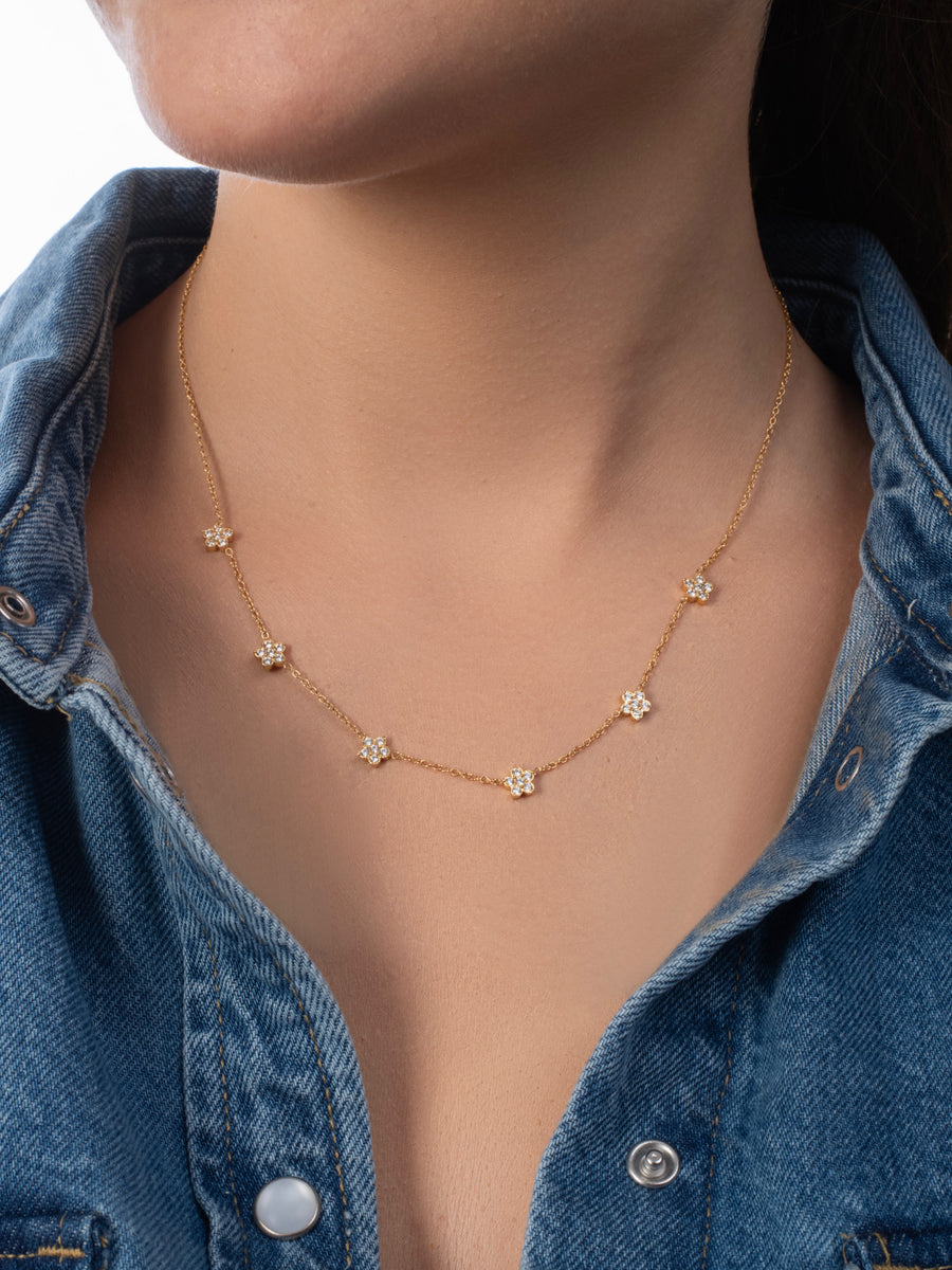 Florence Necklace - 18K Gold Plated image 9