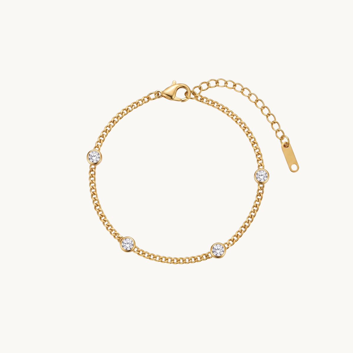 Aina Bracelet – 18K Gold Plated image 1