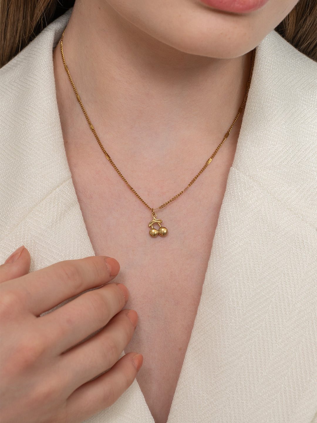 Mon Chéri Necklace - 18k Gold Plated