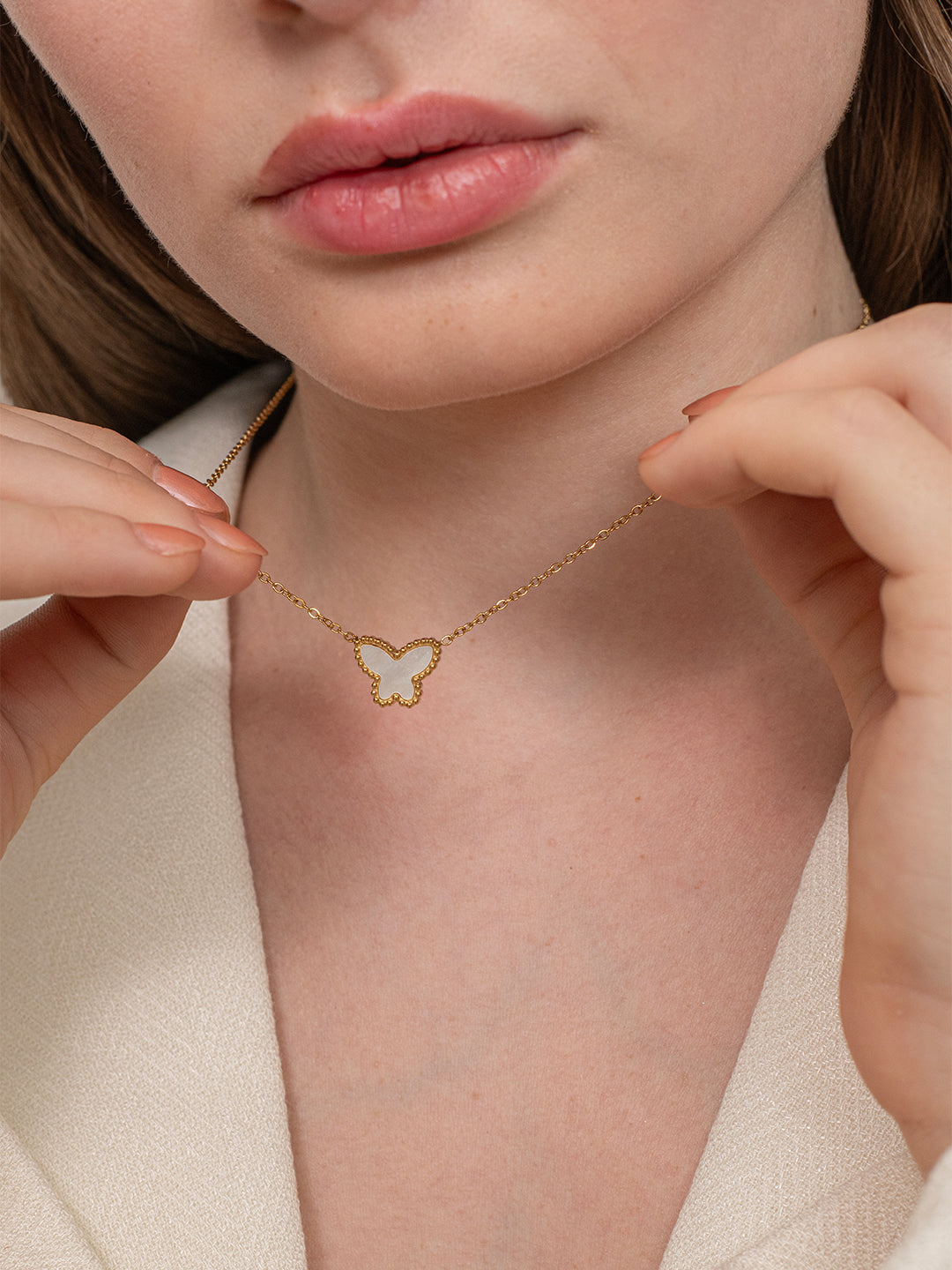 Vanilla Necklace - 18k Gold Plated