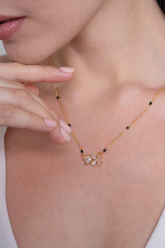 Noor Mangalsutra - 18K Gold Plated