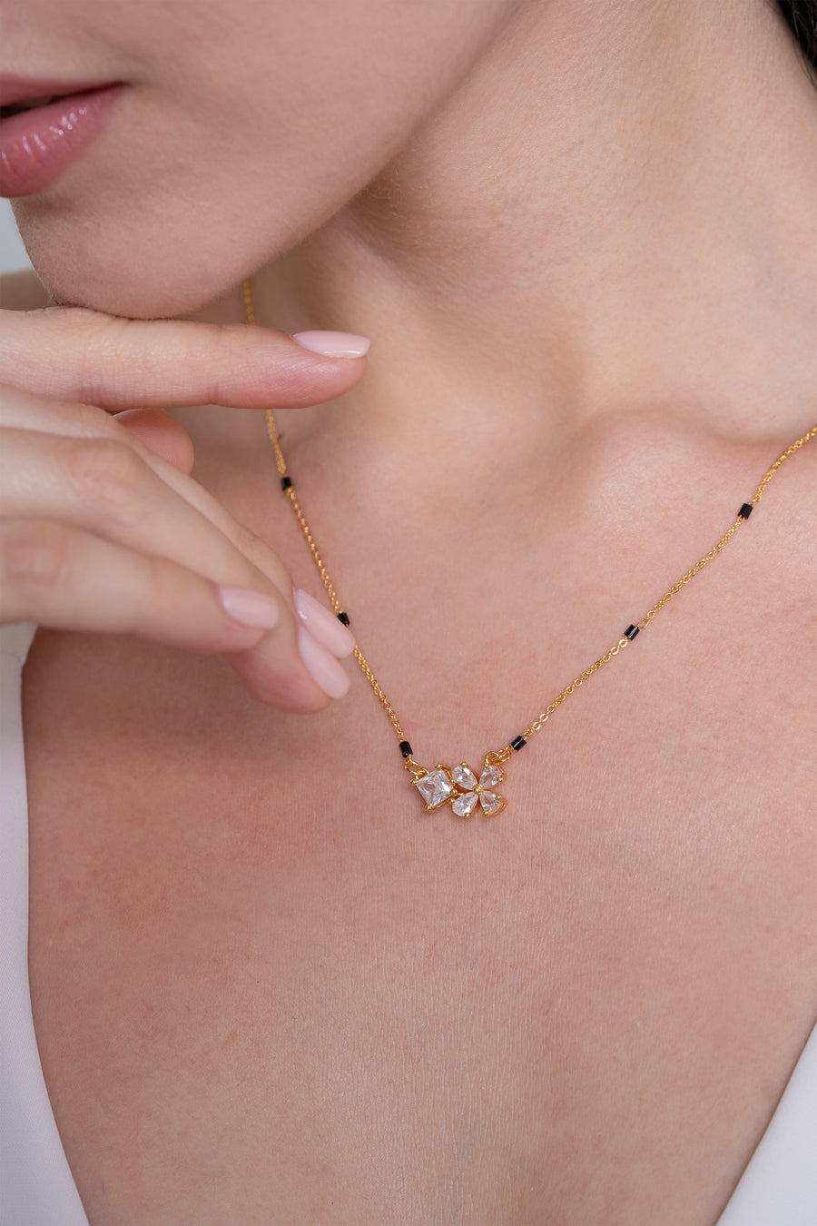 Noor Mangalsutra - 18K Gold Plated image 1