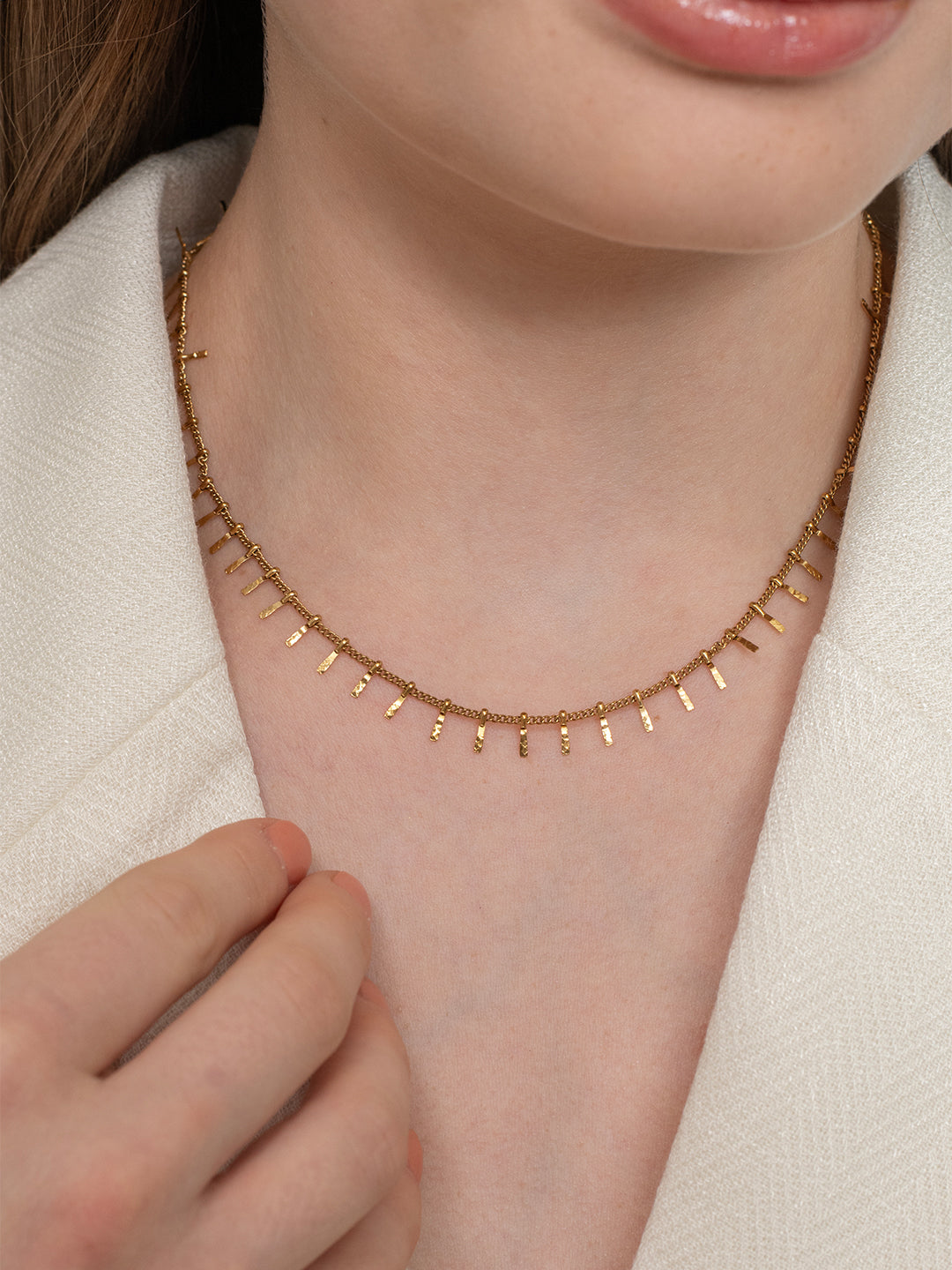 Veyra Necklace – 18K Gold Plated image 2