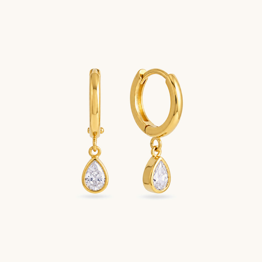 Celo Huggies - 18K Gold Plated image 1
