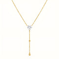 Soraya Drop Necklace - 18k Gold Plated