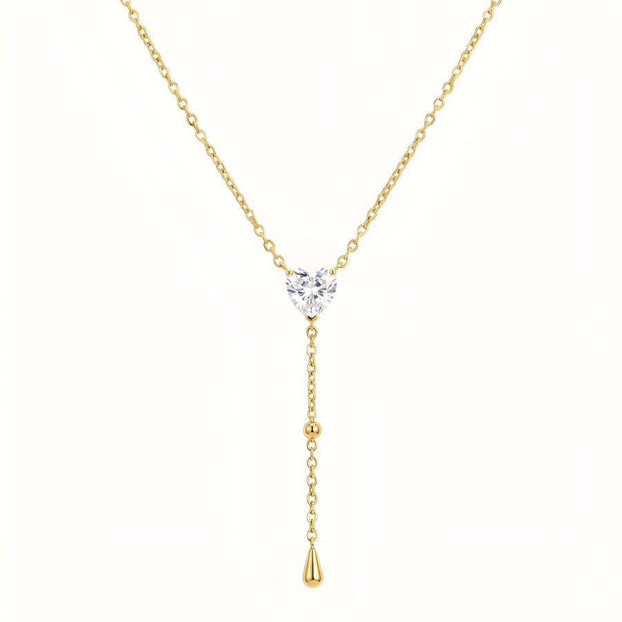 Soraya Drop Necklace - 18k Gold Plated image 1