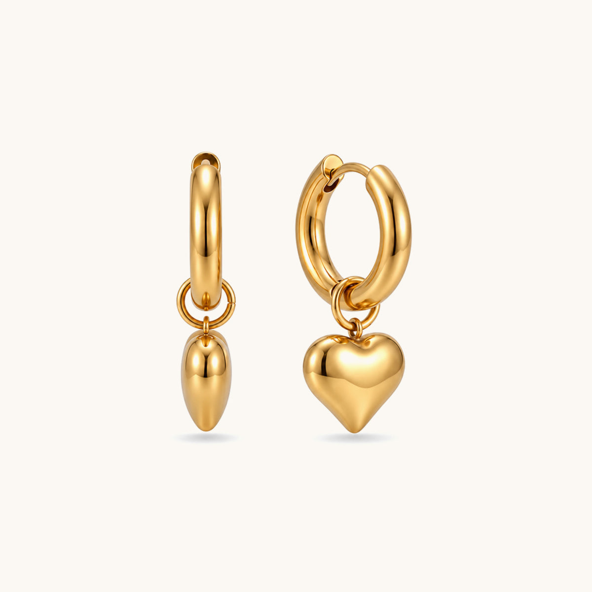 Annie Hoops - 18K Gold Plated