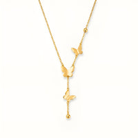 Zara Butterfly Necklace - 18k Gold Plated