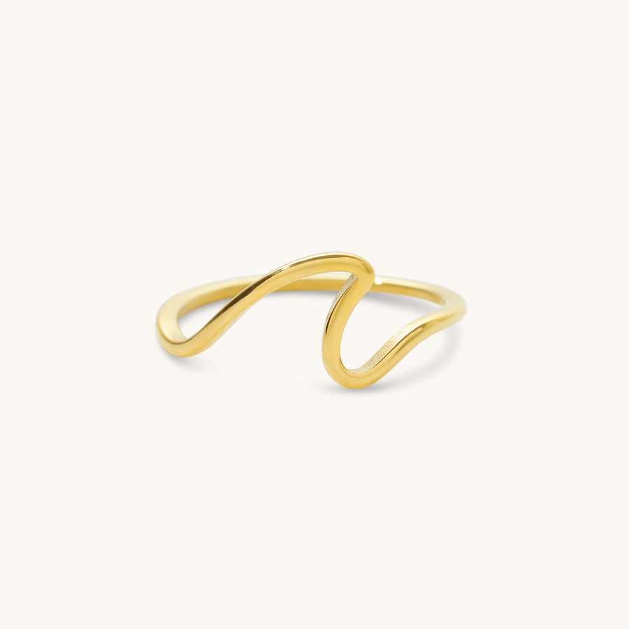 Breeze Ring - 18K Gold plated image 1