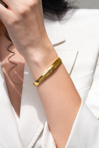 Kai 8mm Bangle - 18K Gold Plated