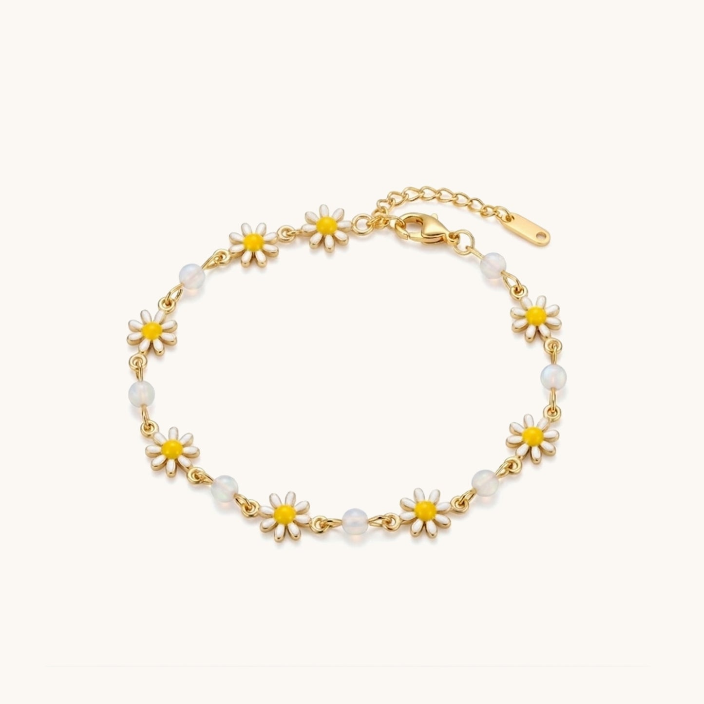 Sun Petal Bracelet - 18K Gold Plated