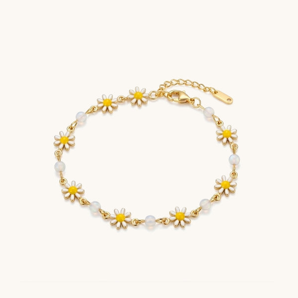 Sun Petal Bracelet - 18K Gold Plated