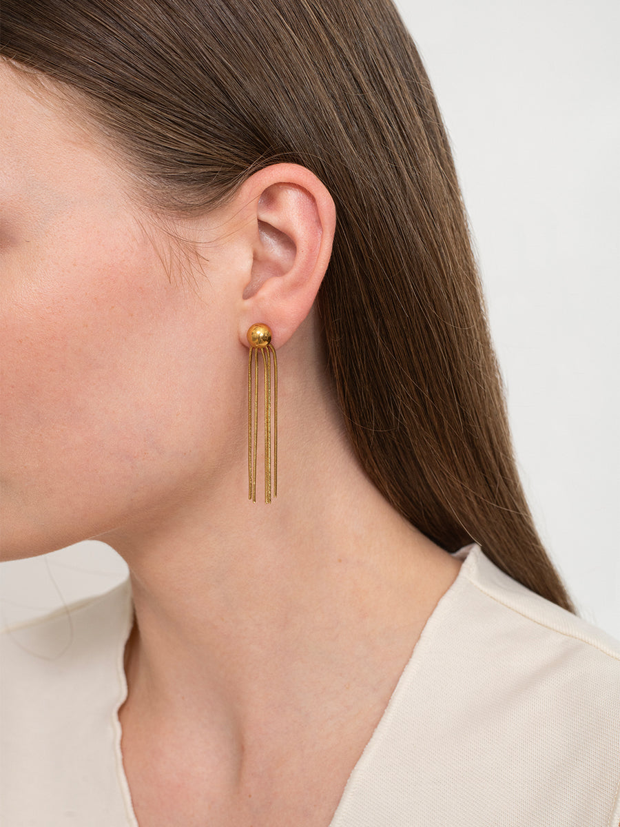 Azura Earrings – 18K Gold Plated image 2