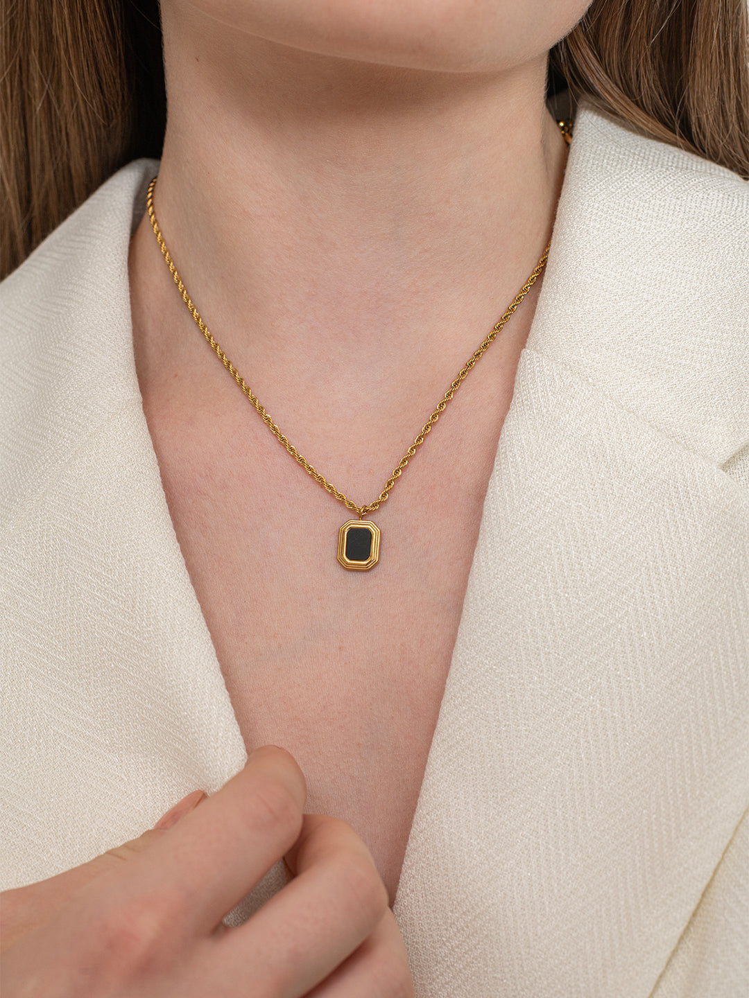 Deep Sea Necklace - 18k Gold Plated image 2